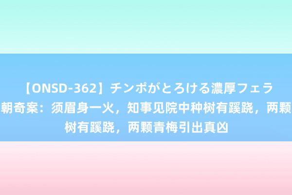 【ONSD-362】チンポがとろける濃厚フェラチオ4時間 明朝奇案：须眉身一火，知事见院中种树有蹊跷，两颗青梅引出真凶